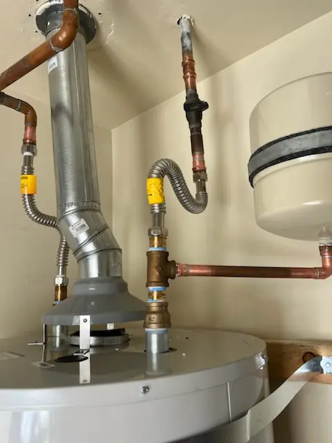 Water heater installation and plumbing repair in Skytop